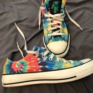 Tie dye converse